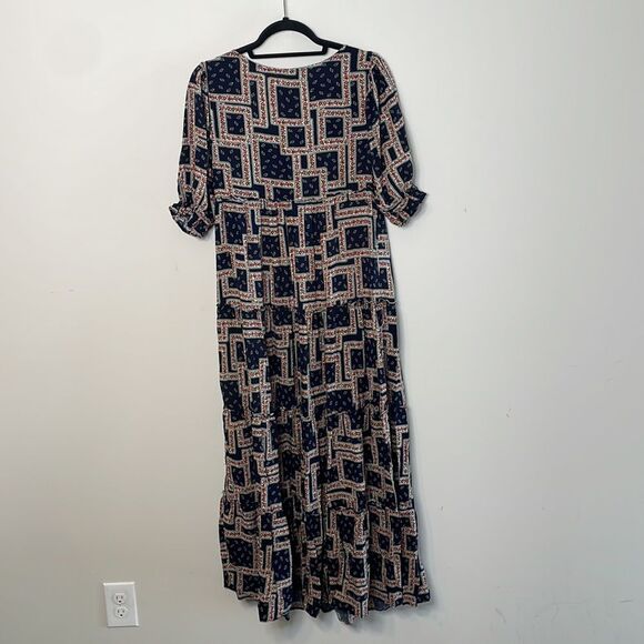 Natural Life Collette Tiered Maxi Dress XS - Picture 9 of 10